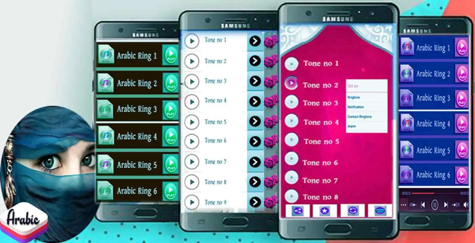 Play Arabic Sounds Ringtones | Top Islamic Tone